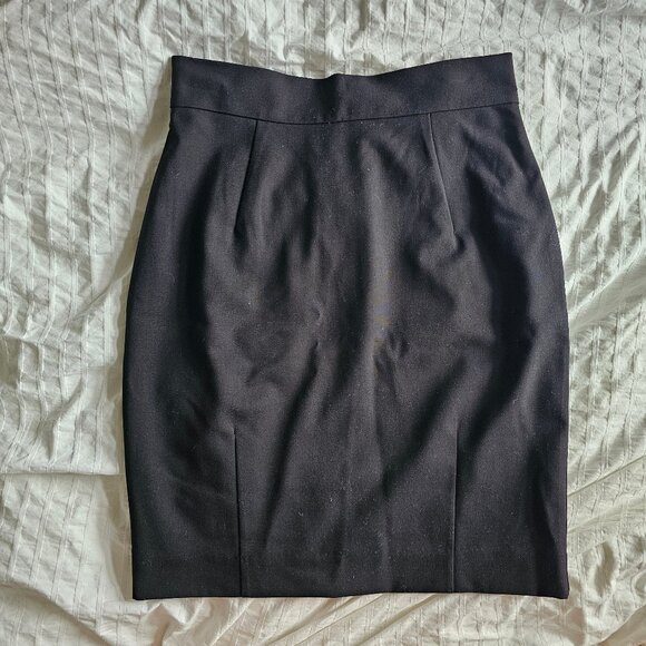 H&M Pencil Skirt - Black - Sz US 6 - Picture 1 of 7